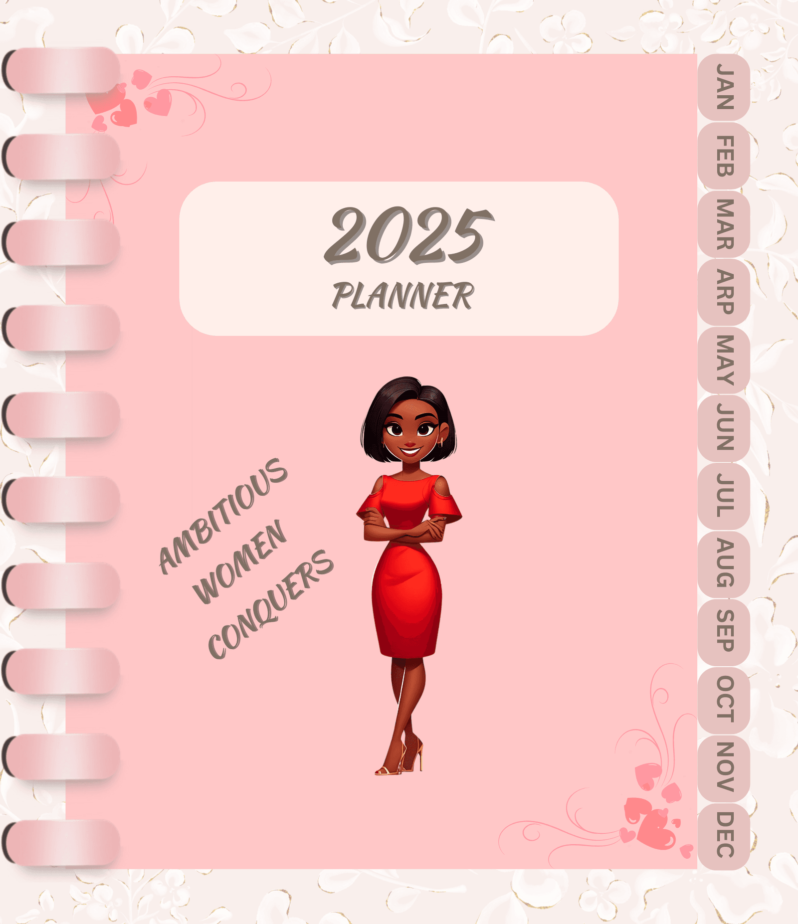 Ambitious Women Conquers Digital Planner